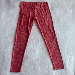 Love Print Pink Lularoe Leggings